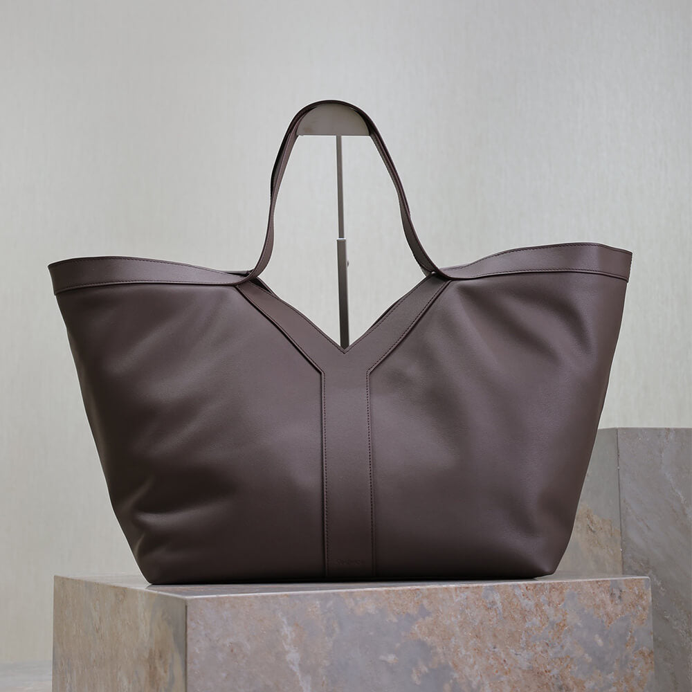 YSL Y TOTE IN LEATHER(HIGH-END GRADE)