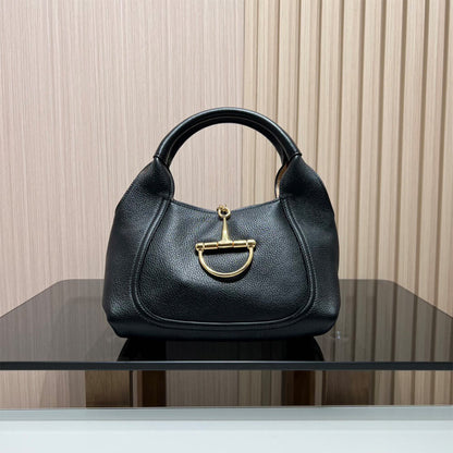 Gucci Softbit medium top handle bag(HIGH-END GRADE)
