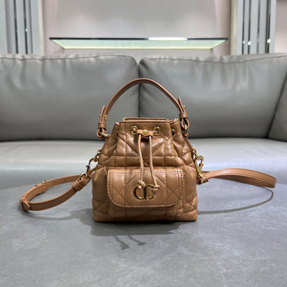 Dior Caro Nano Bucket Bag(HIGH-END GRADE)