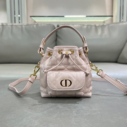 Dior Caro Nano Bucket Bag(HIGH-END GRADE)