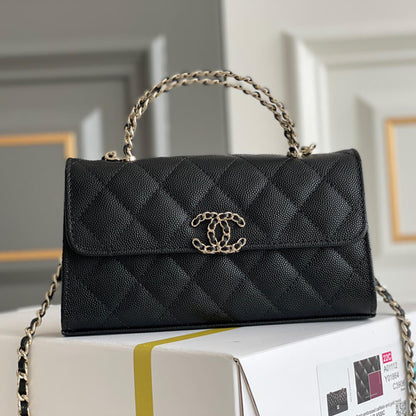 Chanel Flap Phone Holder with Chain(HIGH-END GRADE)