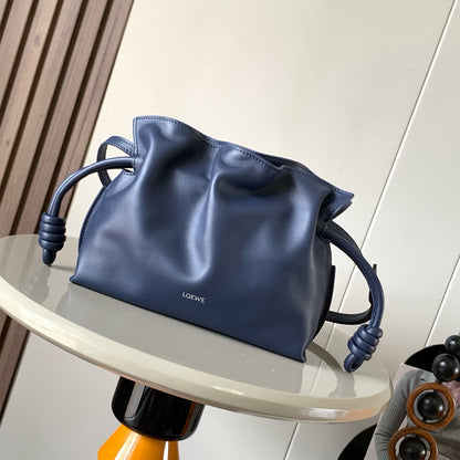 Loewe Mini Flamenco clutch in nappa calfskin(HIGH-END GRADE)