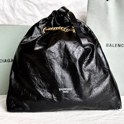 Balenciaga Women’s Crush Tote Bag Medium(HIGH-END GRADE)