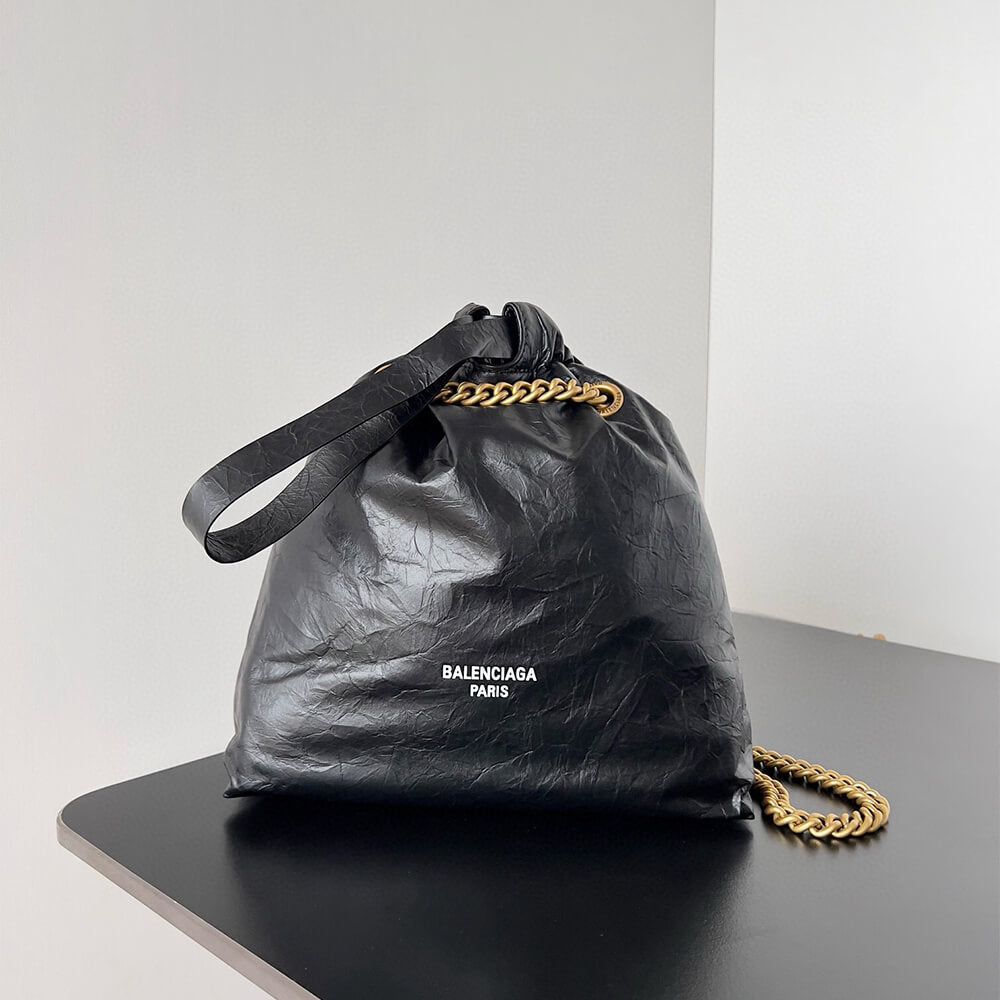 Balenciaga Women’s Crush Tote Bag Small(HIGH-END GRADE)