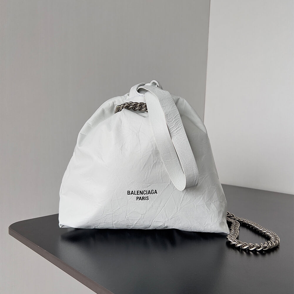 Balenciaga Women’s Crush Tote Bag Small(HIGH-END GRADE)