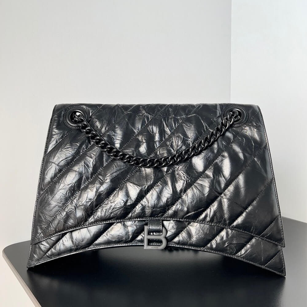 Balenciaga Women’s Crush Chain Bag Large(HIGH-END GRADE)