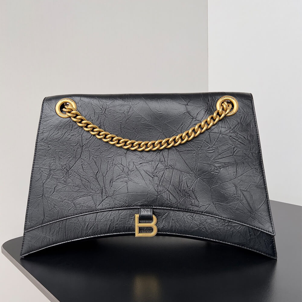 Balenciaga Women’s Crush Chain Bag Large(HIGH-END GRADE)