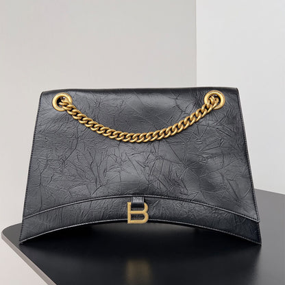 Balenciaga Women’s Crush Chain Bag Large(HIGH-END GRADE)