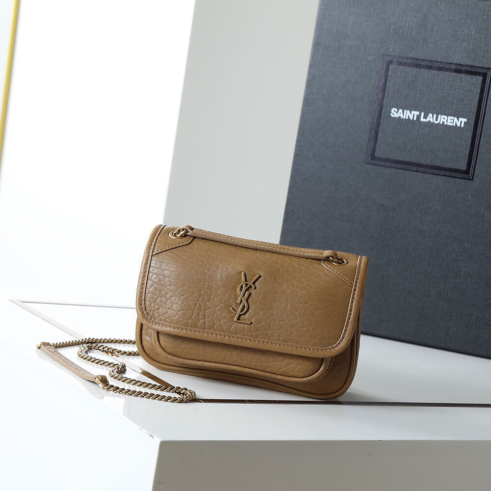 YSL NIKI mini in grained lambskin(HIGH-END GRADE)