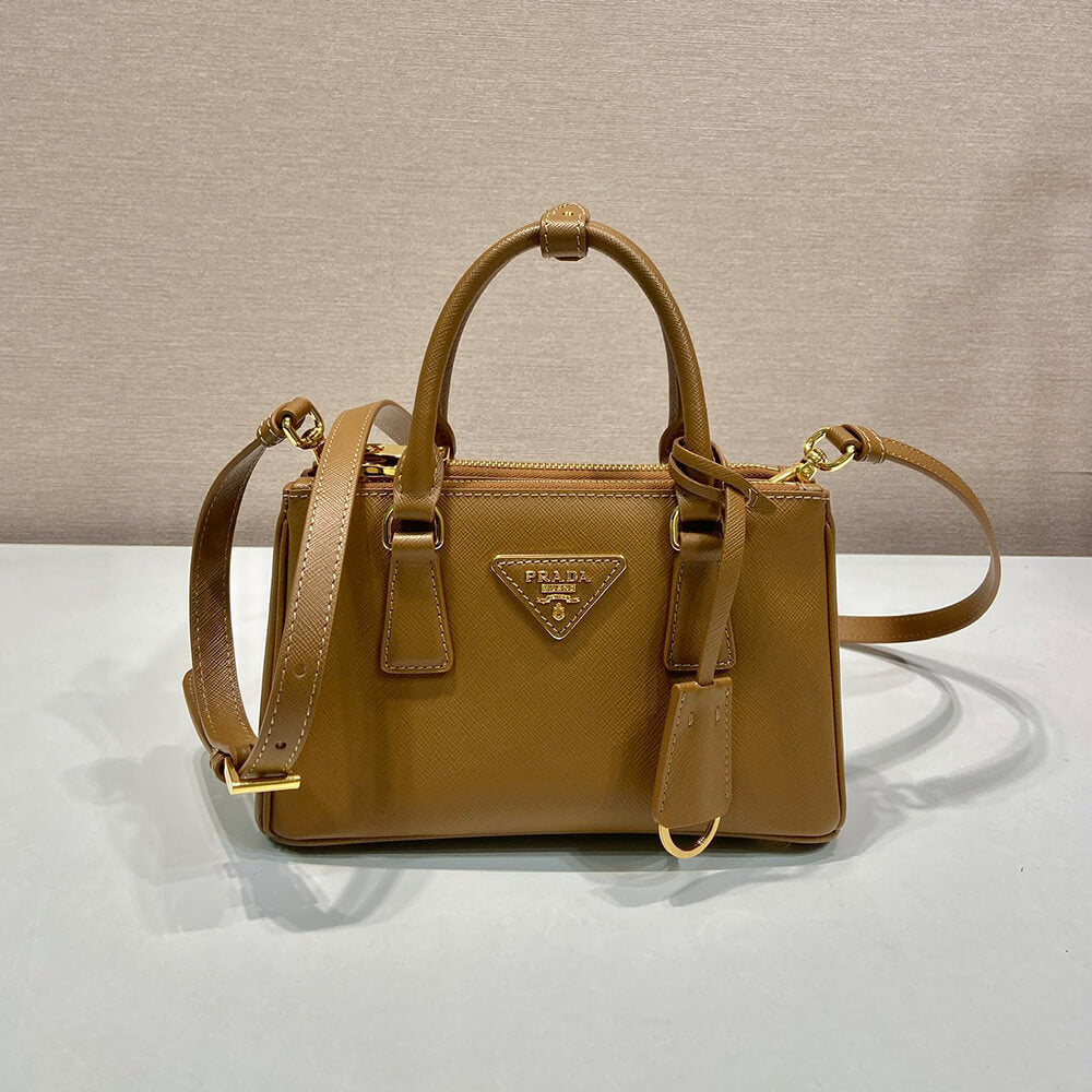 Prada Galleria Saffiano leather mini-bag(HIGH-END GRADE)