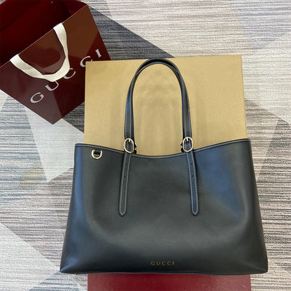 GG Emblem large tote bag