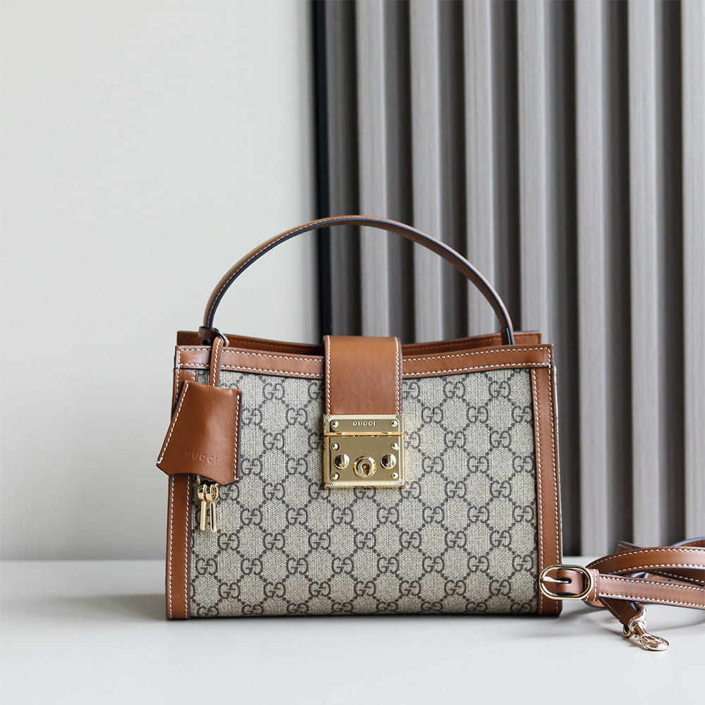 Gucci Padlock medium top handle bag