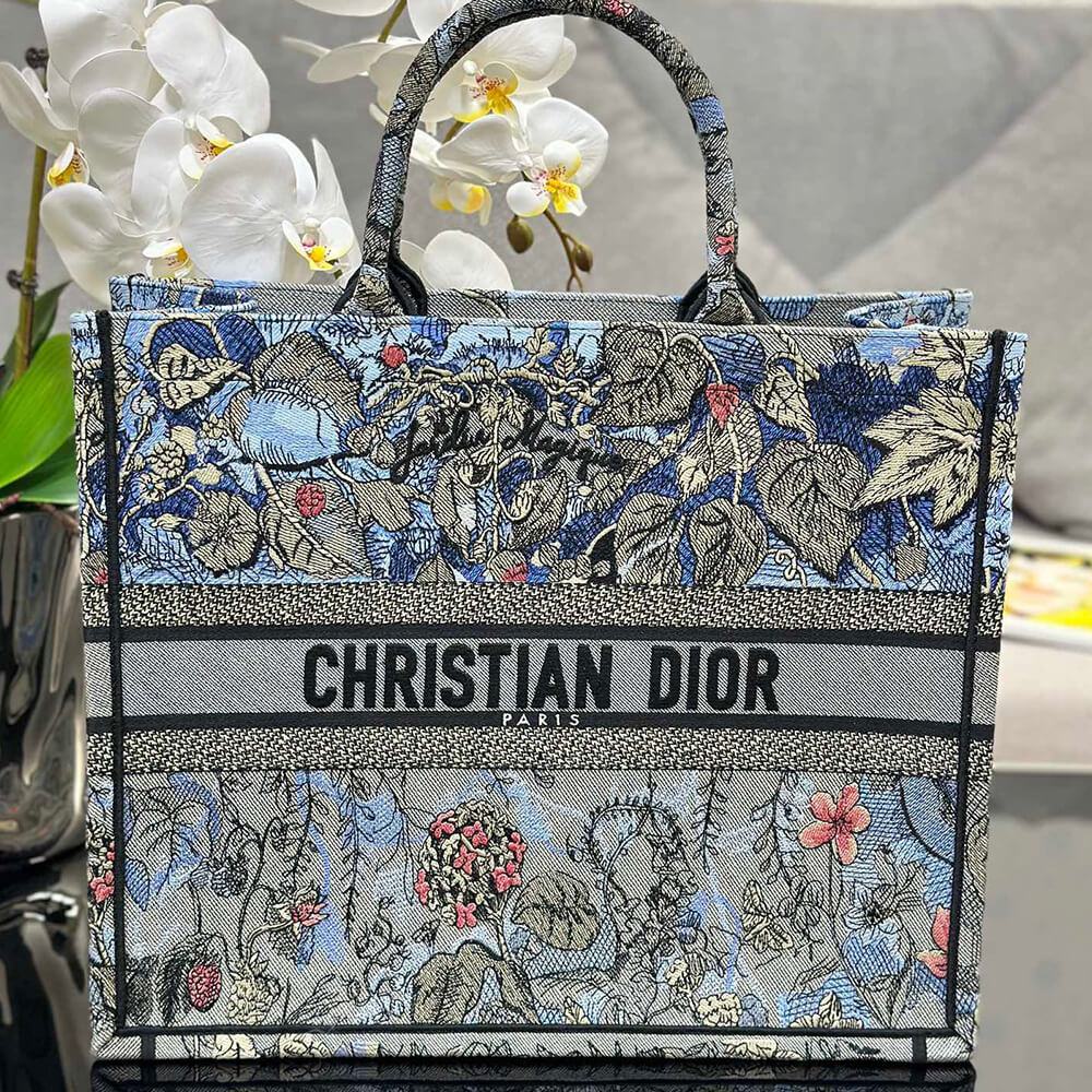 LARGE DIOR BOOK TOTE
