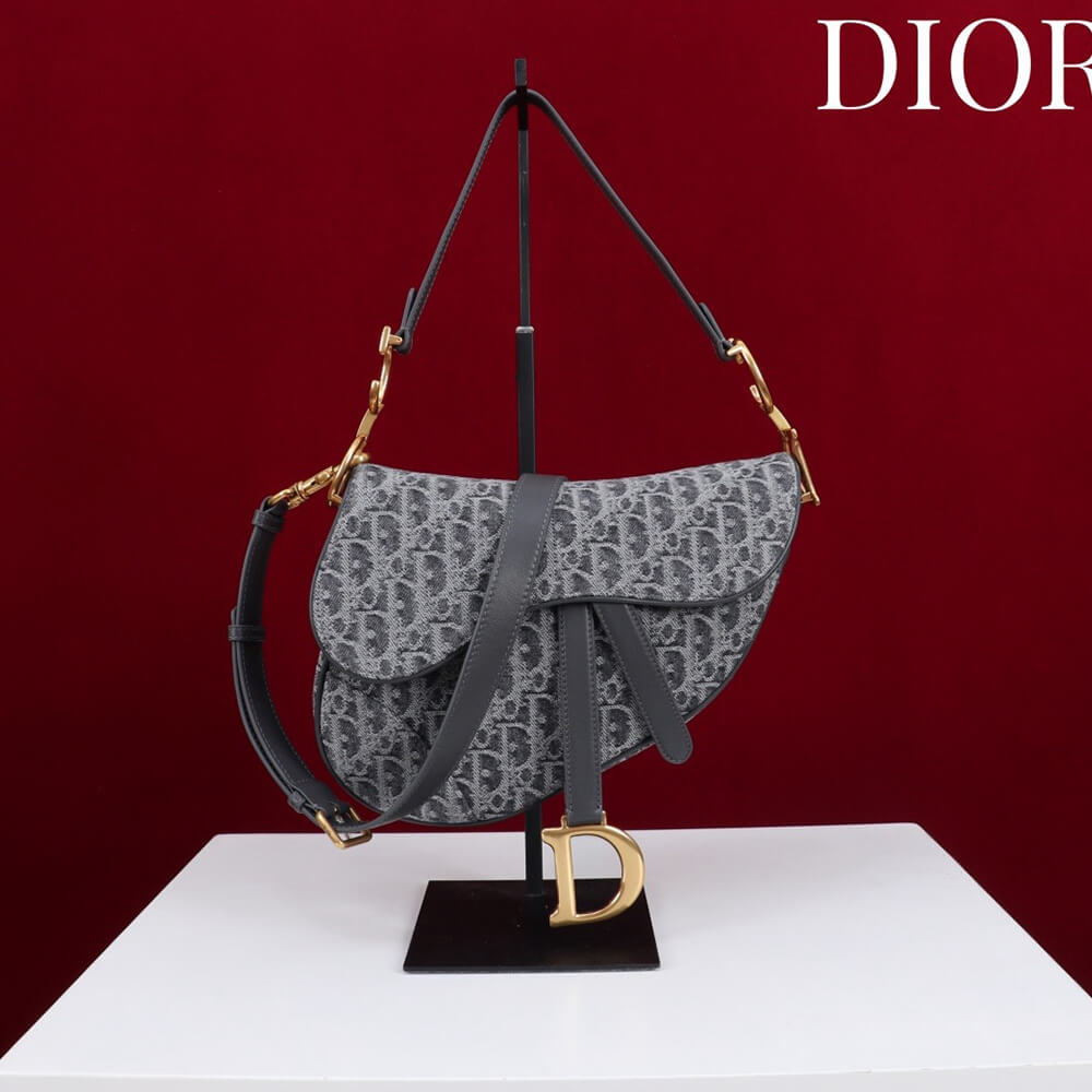 Dior Saddle Bag with Strap(HIGH-END GRADE)