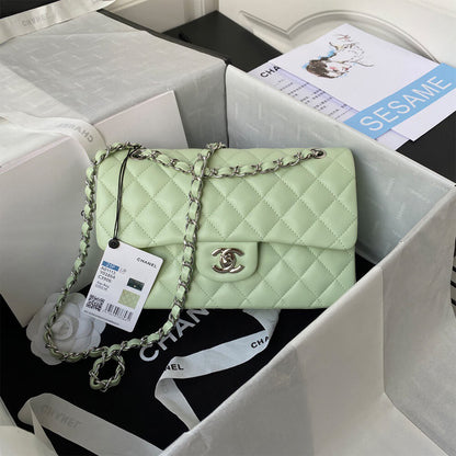 CHANEL Classic Flap Medium Silver hardware
