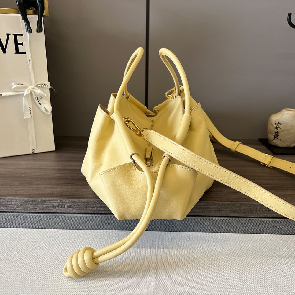 Loewe Small Paseo bag in shiny nappa calfskin(high-end grade)