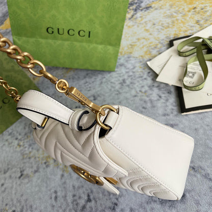 GG Marmont mini top handle bag