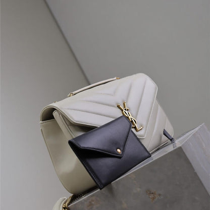 YSL LOULOU medium in MATELASSE lambskin