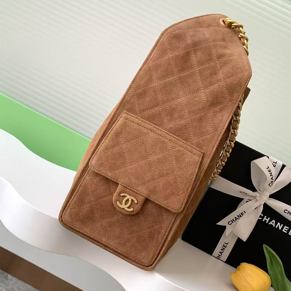 CHANEL 25C LARGE HOBO SUEDE(high-end grade)