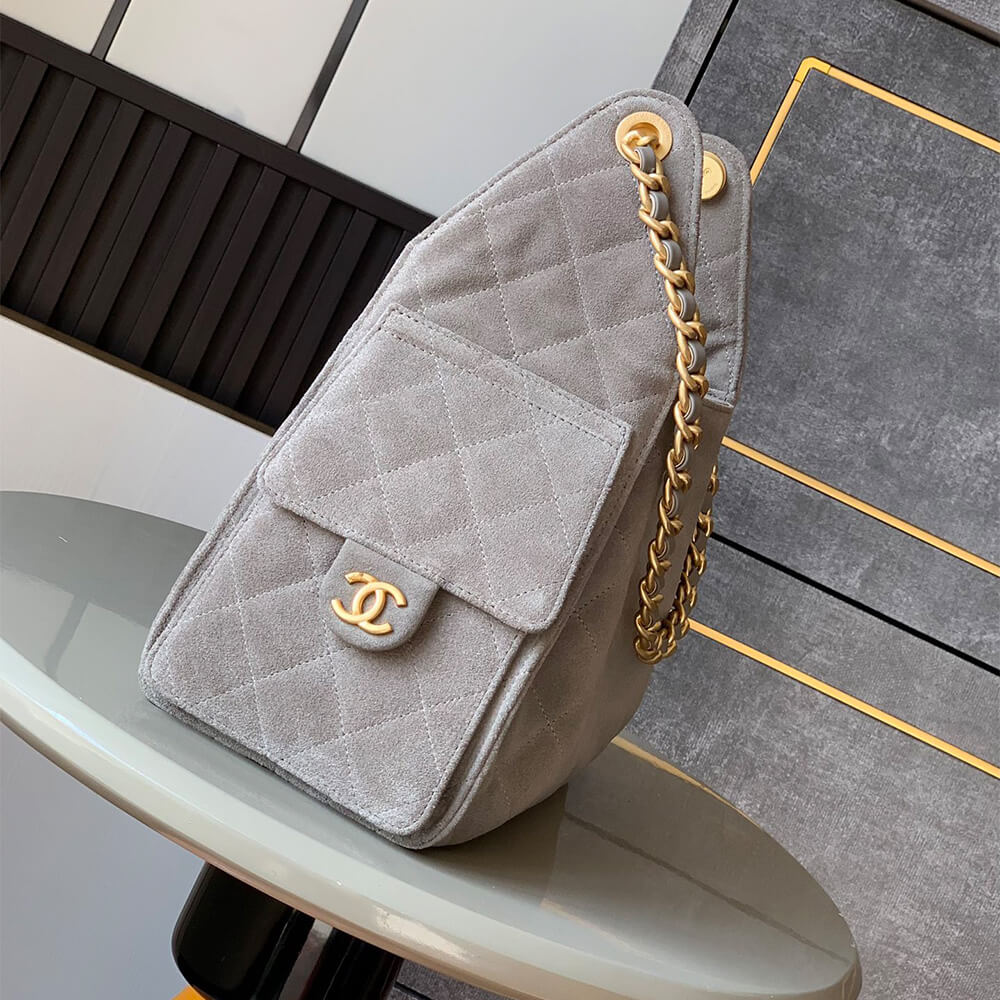 CHANEL 25C HOBO SUEDE(high-end grade)