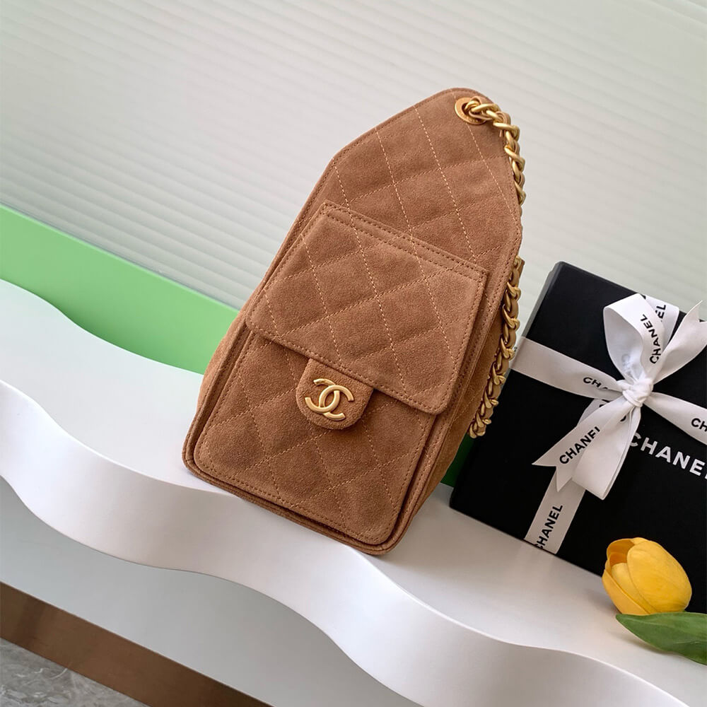 CHANEL 25C HOBO SUEDE(high-end grade)