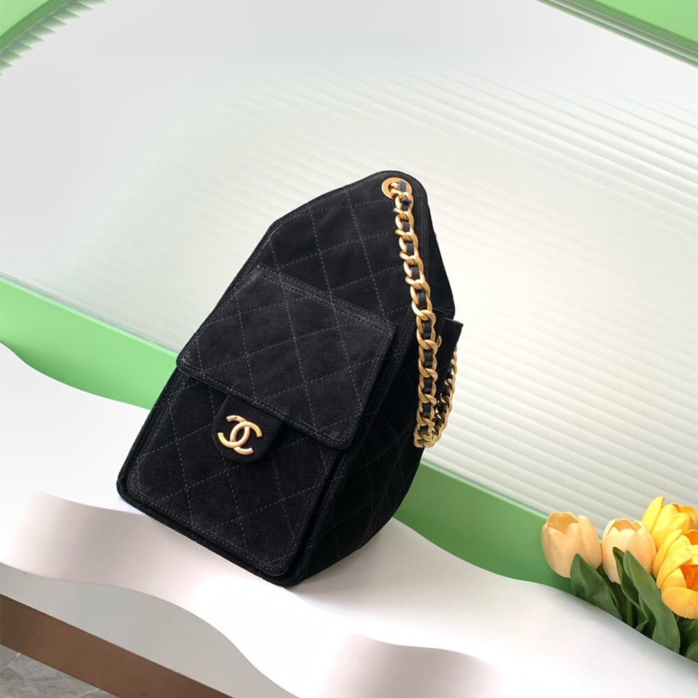 CHANEL 25C HOBO SUEDE(high-end grade)