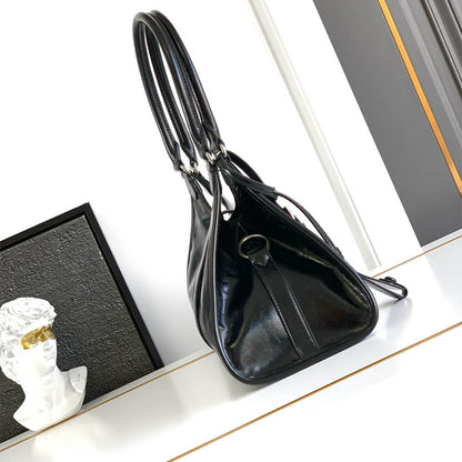 Prada Medium leather tote bag(high-end grade)