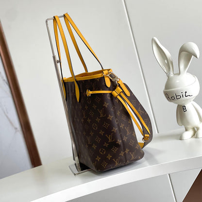 LV Neverfull Bandouliere Inside Out MM(HIGH-END GRADE)