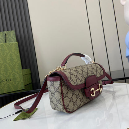 Gucci Horsebit 1955 Soft small top handle bag