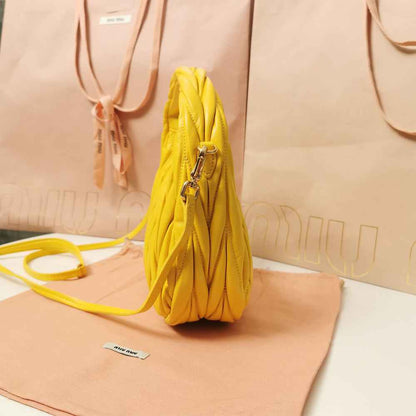 Small Wander matelasse nappa leather hobo bag(HIGH-END GRADE)