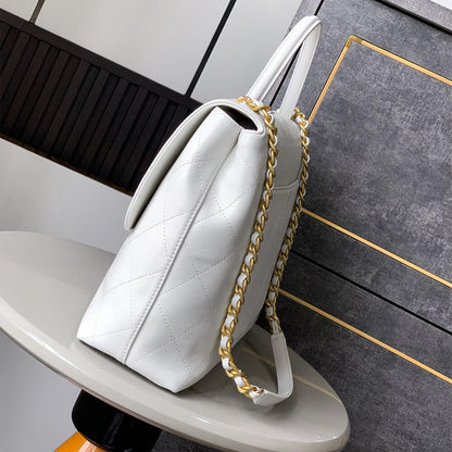 Chanel Maxi Flap Bag With Top Handle(HIGH-END GRADE)