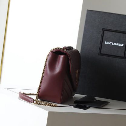 YSL LOULOU large in MATELASSE lambskin(HIGH-END GRADE)