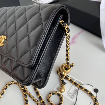 CHANEL Classic Wallet On Chain(high-end grade)