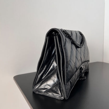 Balenciaga Women’s Crush Chain Bag Medium(HIGH-END GRADE)