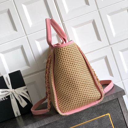 CHANEL Deauville Large Tote(HIGH-END GRADE)