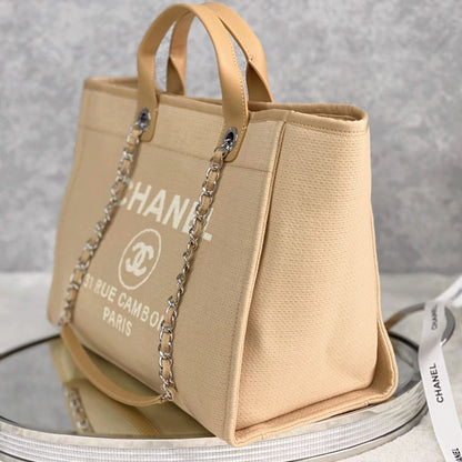 CHANEL Deauville Large Tote(HIGH-END GRADE)