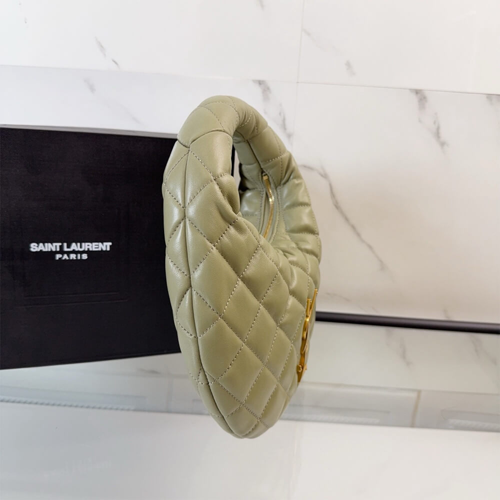 YSL ICARINO in quilted nappa(HIGH-END GRADE)