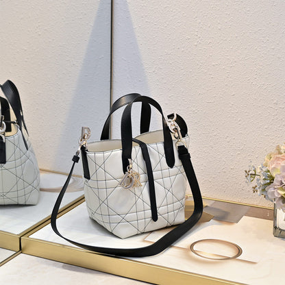 Dior Small Dior Toujours Vertical Tote Bag
