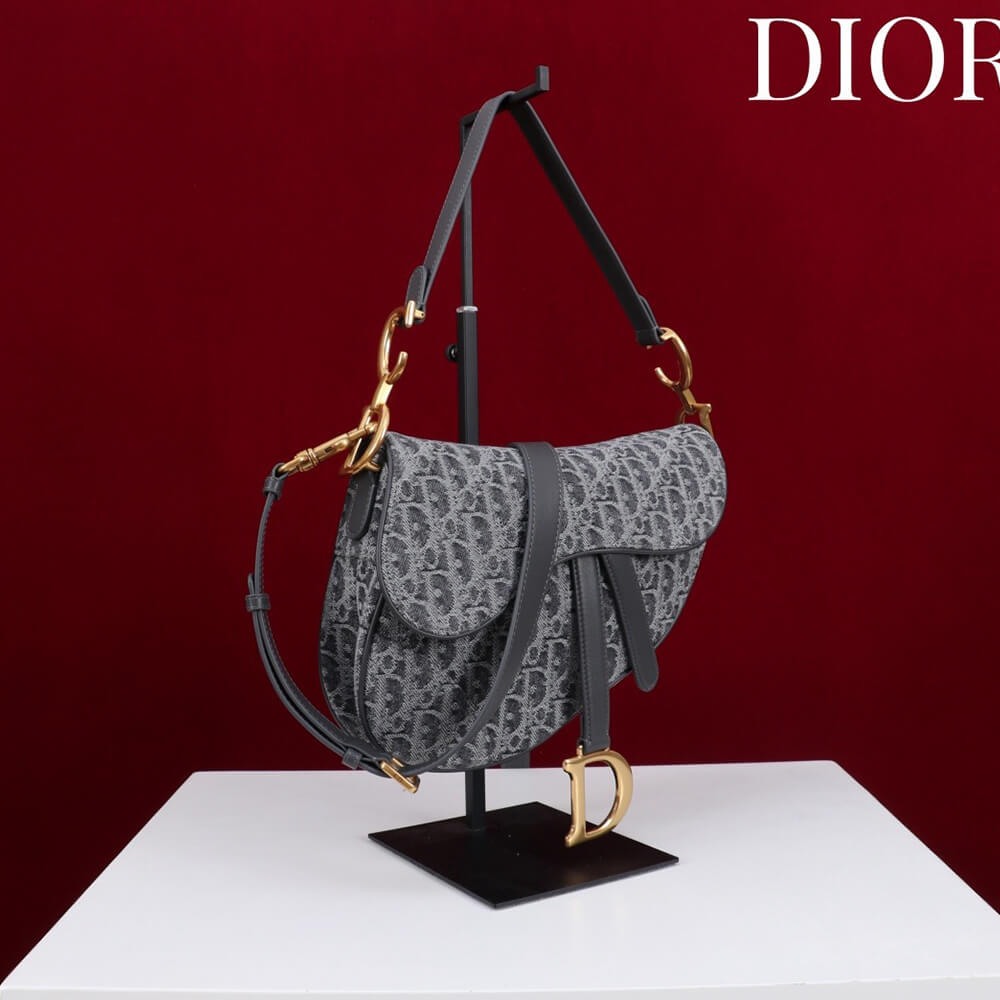 Dior Saddle Bag with Strap(HIGH-END GRADE)
