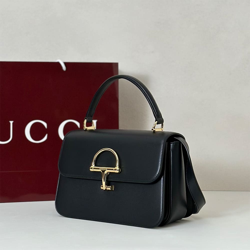 Gucci Siena medium top handle bag(HIGH-END GRADE)