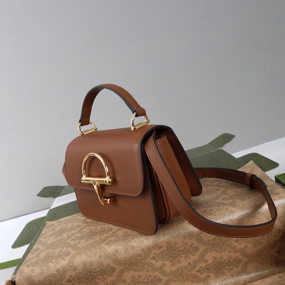 Gucci Siena small top handle bag(HIGH-END GRADE)