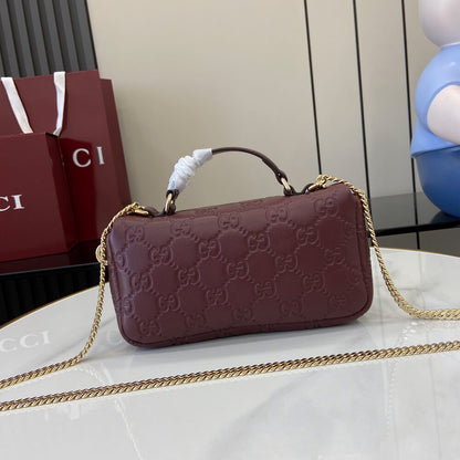 GG Milano mini top handle bag