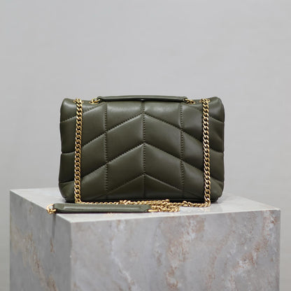 YSL Toy Puffer in lambskin