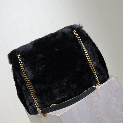 YSL NIKI large in shearling(high-end grade)