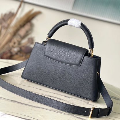 LV Capucines East-West MM(HIGH-END GRADE)