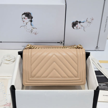 Chevron Boy Chanel Handbag