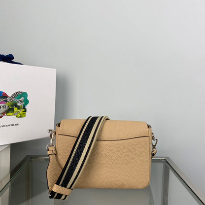 Prada Leather shoulder bag(high-end grade)