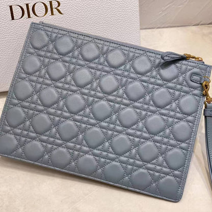 Large Dior Caro Daily Pouch(HIGH-END GRADE)