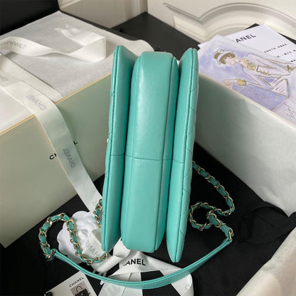 CHANEL Mini Flap Bag with Top Handle(HIGH-END GRADE)