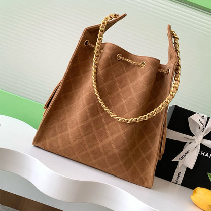 CHANEL 25C LARGE HOBO SUEDE(high-end grade)